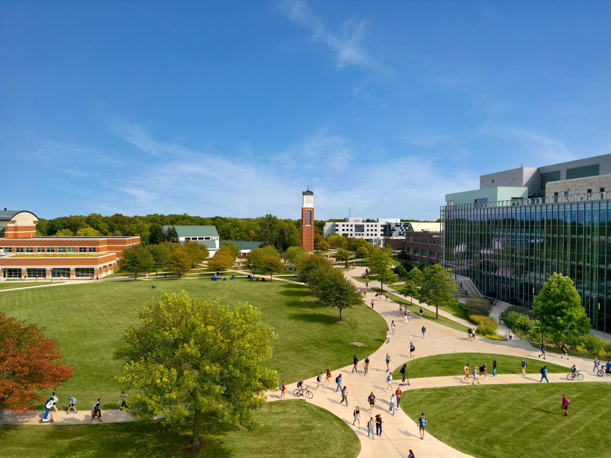 GVSU campus photo of the Valley campus.